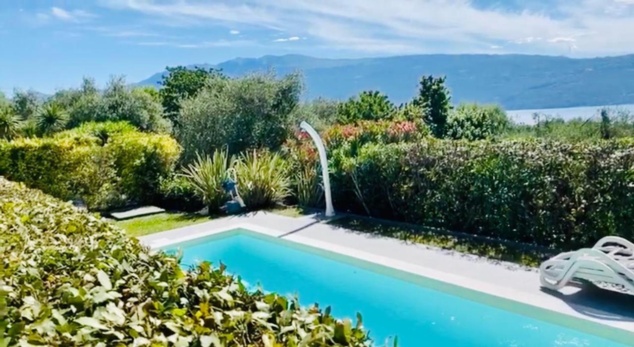 Residence Olivi - Panorama Lake View, Pool, Terrace, Garden, Wifi Toscolano Maderno Exterior foto