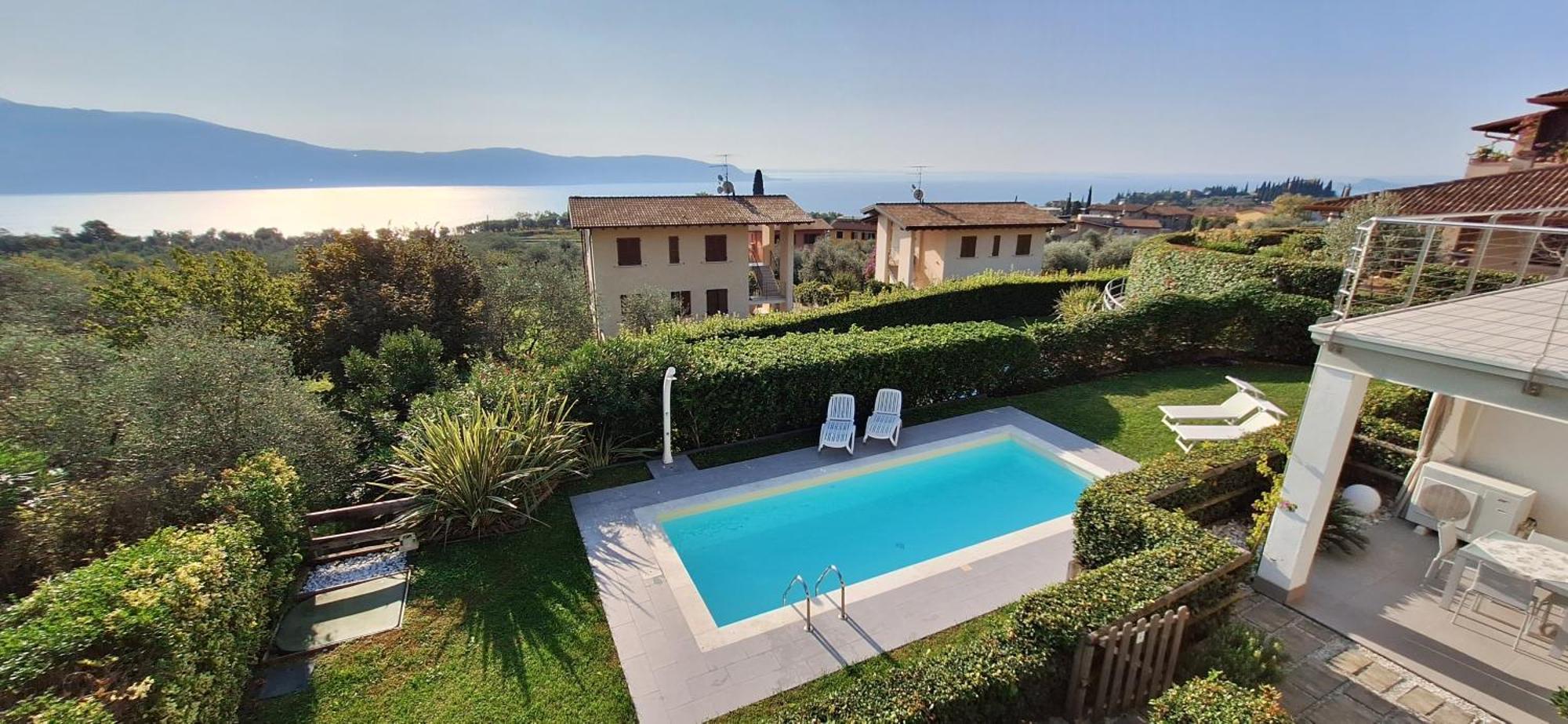 Residence Olivi - Panorama Lake View, Pool, Terrace, Garden, Wifi Toscolano Maderno Exterior foto