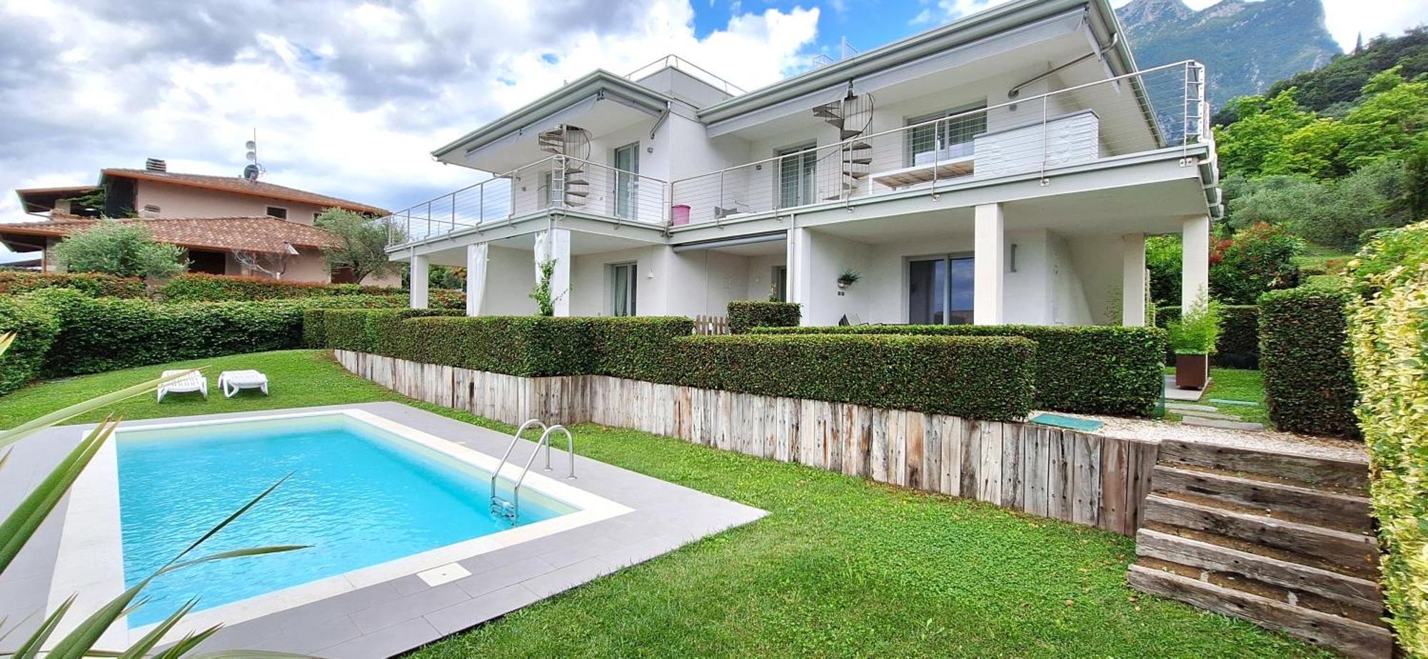 Residence Olivi - Panorama Lake View, Pool, Terrace, Garden, Wifi Toscolano Maderno Exterior foto